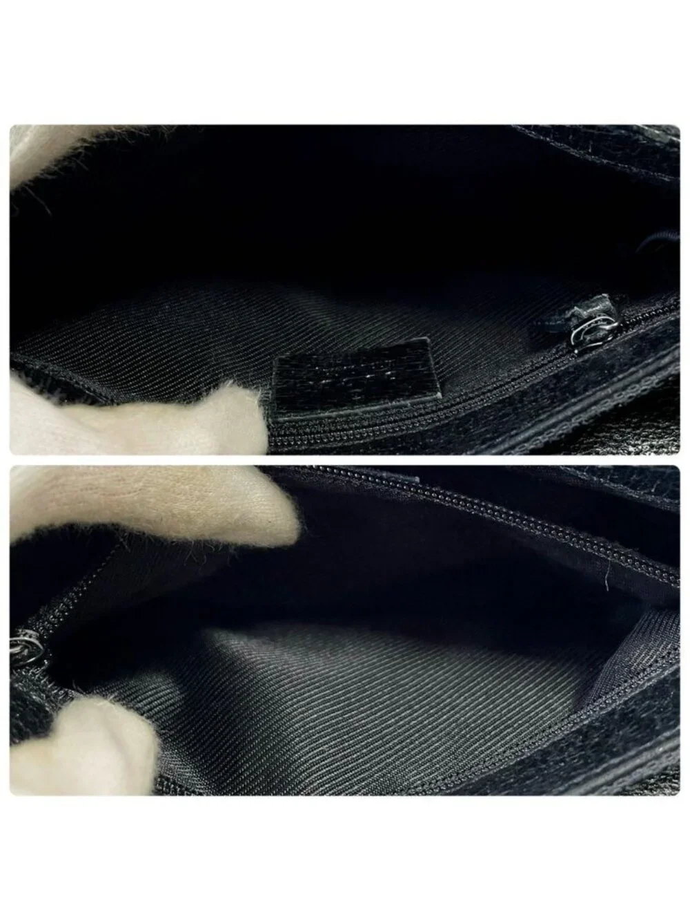 Gucci GG Canvas Leather Waist Bag Pouch Jackie
